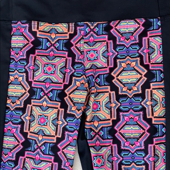 Seafolly Australia Leggings Mesh Multi Color Pants - Picture 4 of 10